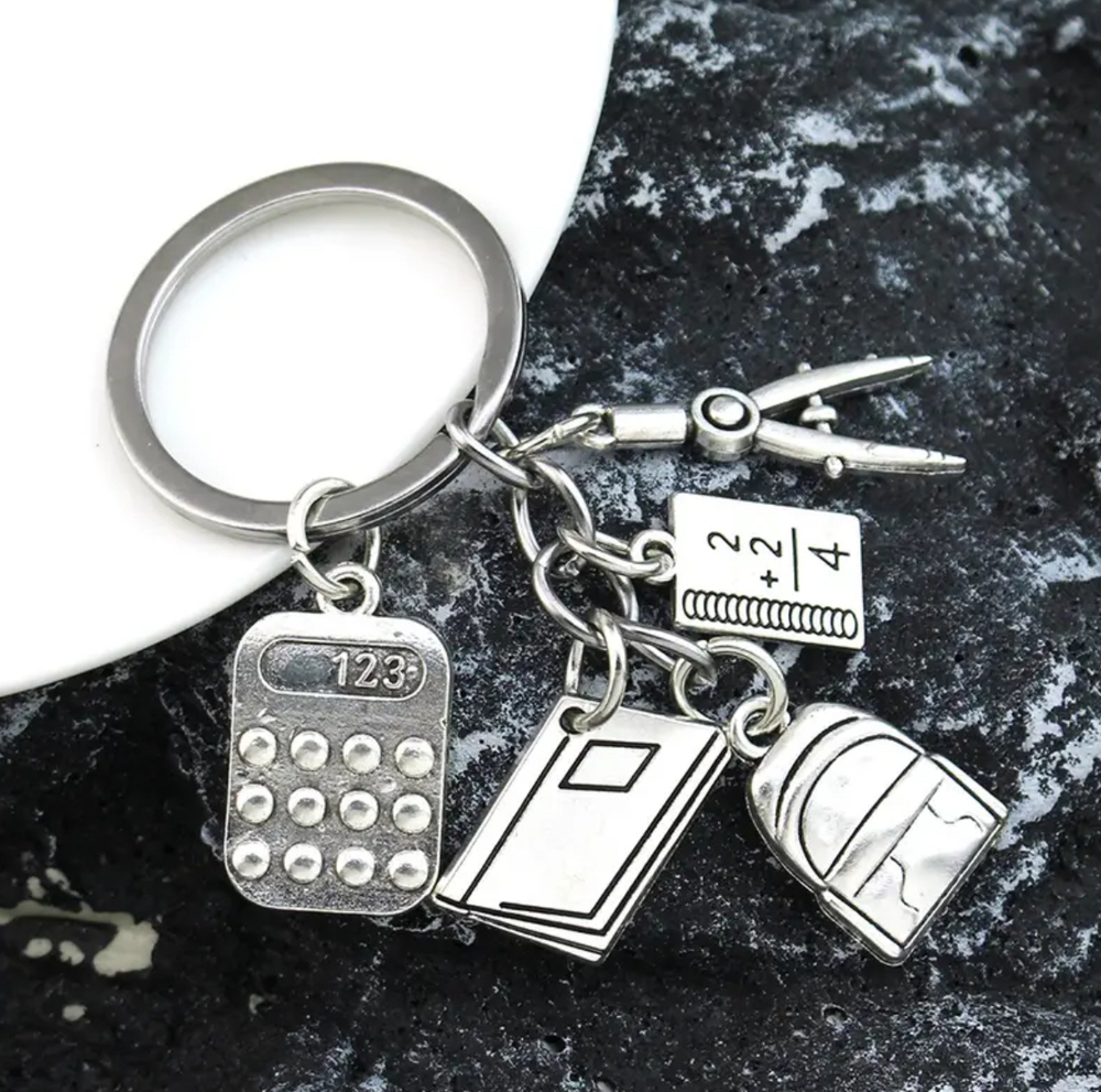 3/$25 Math Calculator Notebook Backpack Keychain NEW - Picture 2 of 5